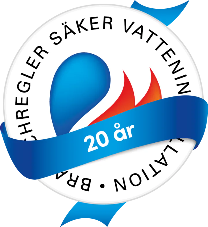 Säker vatten logotyp
